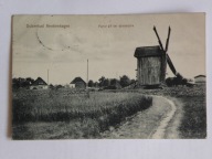 Ustronie Morskie koło Kołobrzegu młyn wiatrowy 1914