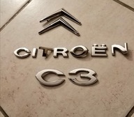 Emblemat logo znaczek klapy tył CITROEN C3 I