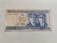 Litwa - 10 litu - 1993 - rzadki