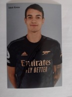 Zdjęcie 10x15 autograf Arsenal Jakub Kiwior 2022/23