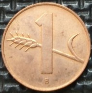 *SZWAJCARIA [1378]*1 Rappen 1959 Konfederacja Szwajcarska