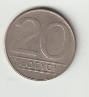 PRL 20 zloty 1988 ladny stan