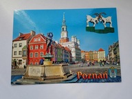 POZNAŃ - Rynek, fontanna Apolla, Koziołki - pocztówka