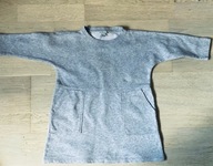 Sukienka dresowa szara z kieszonkami COS 2-4 lat 98/104 cm torba zakupowa