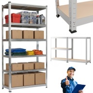 REGAŁ METALOWY MAGAZYNOWY DO GARAŻU 180x75x30 WARSZTATOWY STOREX OCYNK