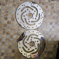 Harley Davidson Tarcze Hamulcowe Przednie, Chrom Nowe. 11,5".