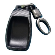 Etui Pokrowiec z włókna węglowego ABS do Mercedes Benz + karabińczyk