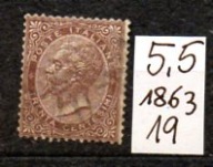 Włochy 4 , nr 19 , wydanie 1863