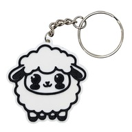 BRELOK UROCZA OWIECZKA figurka 3D do kluczy OWCA DO KLUCZY SŁODKA