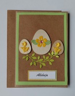 Kartki świąteczne na Wielkanoc ręcznie robione