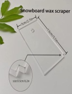 Cyklina serwisowa do nart narciarska 130x70x5