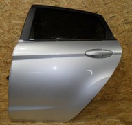 DRZWI TYLNE LEWE LEWY TYŁ FORD FIESTA MK7 2012 ROK 5D SREBRNE