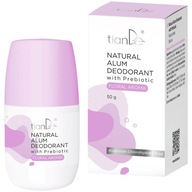 TianDe Dezodorant w kulce Roll-on na bazie Ałunu z prebiotykiem Kwiatowy