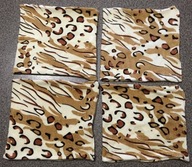 Ładne poszewki z mikrofibry 45 cm x 42 cm (cena za zestaw 4 szt.)!