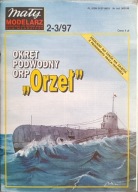 Mały Modelarz 2-3/1997 okręt podwodny ORP ORZEŁ
