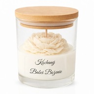 Świeca Dla Babci Personalizowany Prezent Na Dzień Babci i Dziadka świeczka