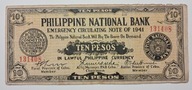 Banknot Filipiny 10 Pesos 1941 rok