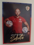 Karta klubowa autograf Piast Gliwice Sobota 22/23