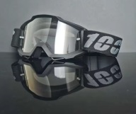 GOGLE MOTOCYKLOWE 100% PROCENT CROSS MOTOR SKUTER ENDURO QUAD ATV GOKART