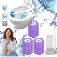 ZESTAW SZCZOTKA DO WC + POJEMNIK + 18 WKŁADÓW JEDNORAZOWYCH