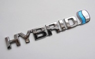 TOYOTA HIGHLANDER ZNACZEK NAPIS HYBRID NA DRZWI