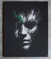 Oryginalny obraz ręcznie rzeźbiony grawerowany... Staloryt