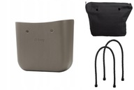 Torebka O bag Standard Outlet Skalista organizer i dł czarne Obag