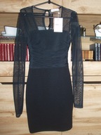 FEMME LUXE nowa czarna sukienka r. 34