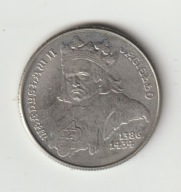 PRL 500 zloty Wladyslaqw II Jagiello 1989 ladny stan