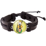 Bransoletka - Disney - Pluto - regulowana, ozdobne dodatki - 20mm