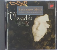 Verdi Overtures & Preludes Riccardo Muti Filarmonica Della Sc EX USA CD Irl