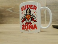 Kubek dla Super Żony – śmieszny kubek, prezent dla żony