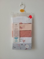 Primark body niemowlęce 5szt. długi rękaw 56 cm