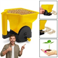 SIEWNIK RĘCZNY 3L JOHN GARDENER DO TRAWY NAWOZÓW SÓL 2M REGULACJA