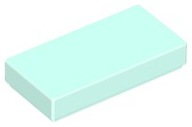 LEGO 3069b Tile 1x2 Light Aqua 4619940 3szt Nowe