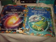 Atlas Wszechświata dla Dzieci + Ilustrowany Atlas Świata Reader's Digest