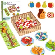 GRA PLANSZOWA EDUKACYJNA WIEWIÓRKA W SADZIE Woopie NA PREZENT DLA DZIECI