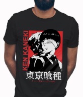 Koszulka męska bawełniana z nadrukiem anime TOKYO GHOUL