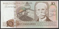Brazylia 10 cruzados 1987 - Rui Barbosa - stan bankowy UNC