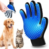 RĘKAWICA DO CZESANIA SIERŚCI GŁASKANIA PSA KOTA SZCZOTKA GRZEBIEŃ
