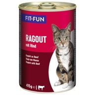 FIT+FUN Ragout Wołowina 48x415 g
