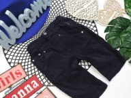 Facts Baby - granatowe sztruksy przeszycia , push up r 68