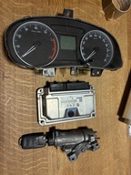 SKODA FABIA II - STEROWNIK KOMPUTER SILNIKA 03C906057F ZESTAW STARTOWY