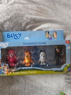 Figurki bluey 4 sztuki w pudełku