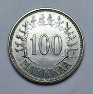 Finlandia 100 marek 1960r. Ag 47