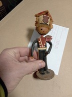 Stara Zabawka Żołnierzyk PRL Laleczka Księstwo Warszawskie Cepelia