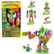 SUPERTHINGS MEGA SUPERBOT ROBOT FIGURKA ZŁOCZYŃCY + AKCESORIA DLA DZIECI
