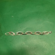 Damska branzoletka na reke SREBRO 925 pr -19,5 cm