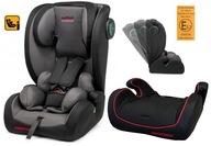 Fotelik samochodowy Bebico DEFENDER i-Size 9-36 kg 76-150 cm szary