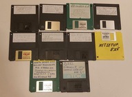 Zestaw dyskietek 10 szt. Zyxel Data Lifeguard CDIndex Graph Driver 65555